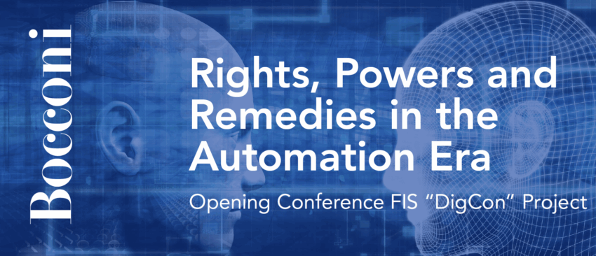 EVENT ALERT | Rights, Powers and Remedies in the Automation Era